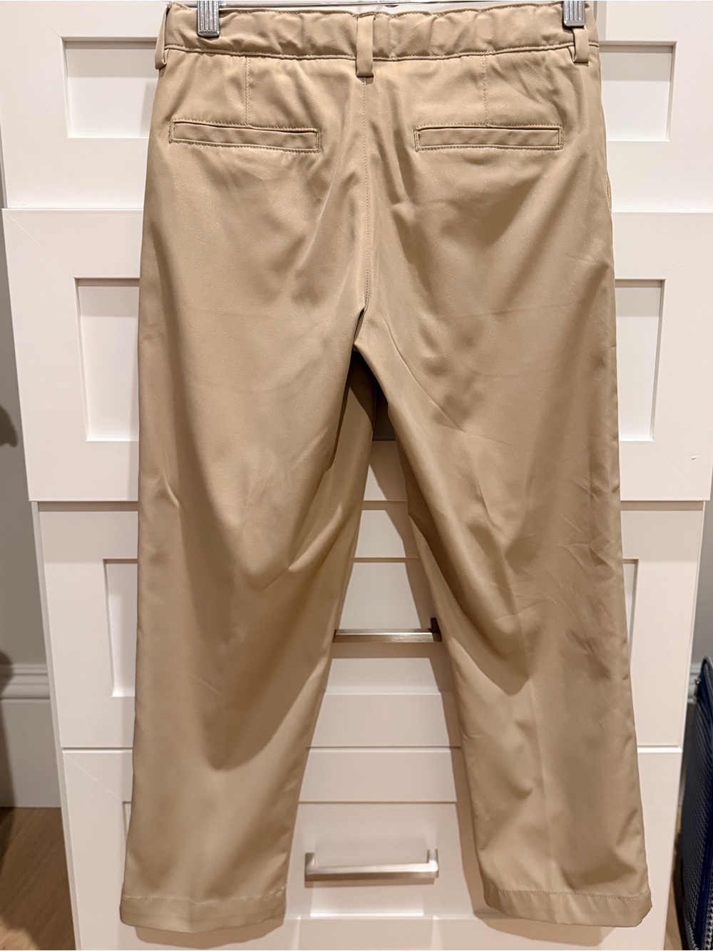 Lands' End Boys Khaki Straight-Fit Pants size 8H - Picture 7 of 7